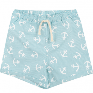 Pastel Blue Anchor Shorts on Luulla