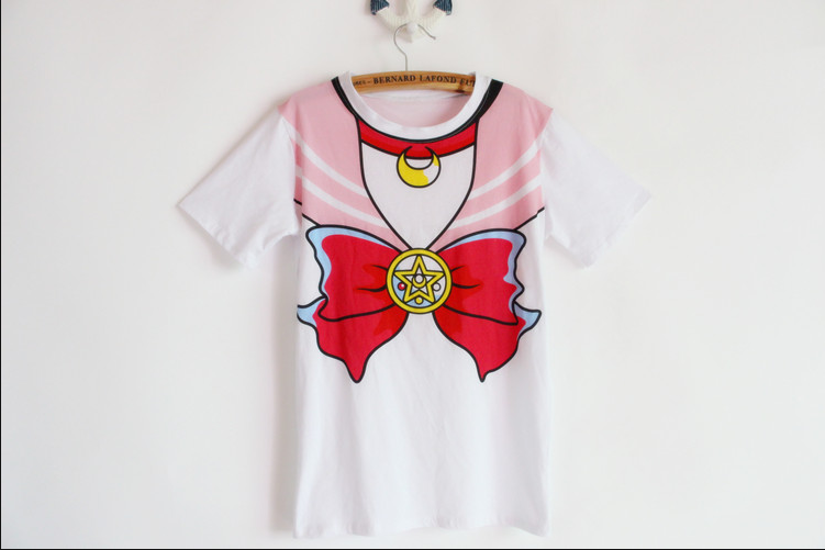 Harajuku Cosplay Sailor Moon T-shirt on Luulla